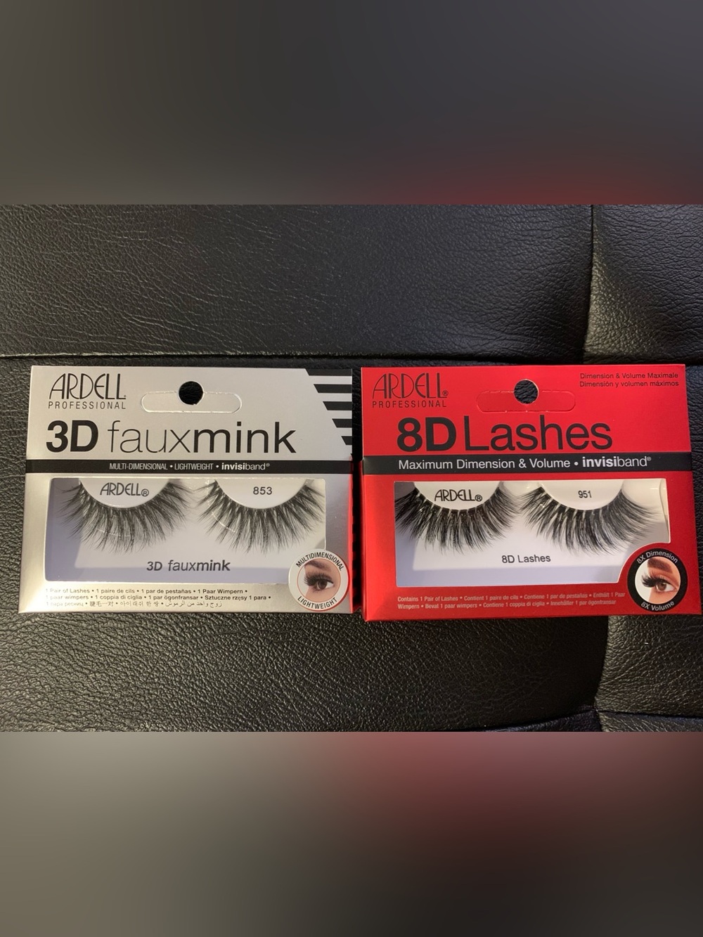 Ardell 8D Lashes – Black with Red Packaging